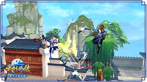 图片: 图2+《武林外传官方手游》轻功跑酷.jpg