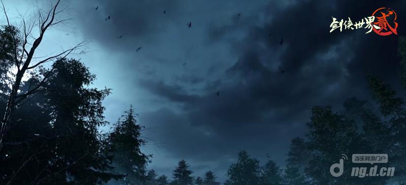 P2天色暗沉大片飞鸟惊起.jpg
