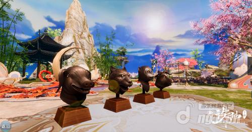 图2:将“兽首”摆放在自己的仙府.jpg 图2:将“兽首”摆放在自己的仙府.jpg